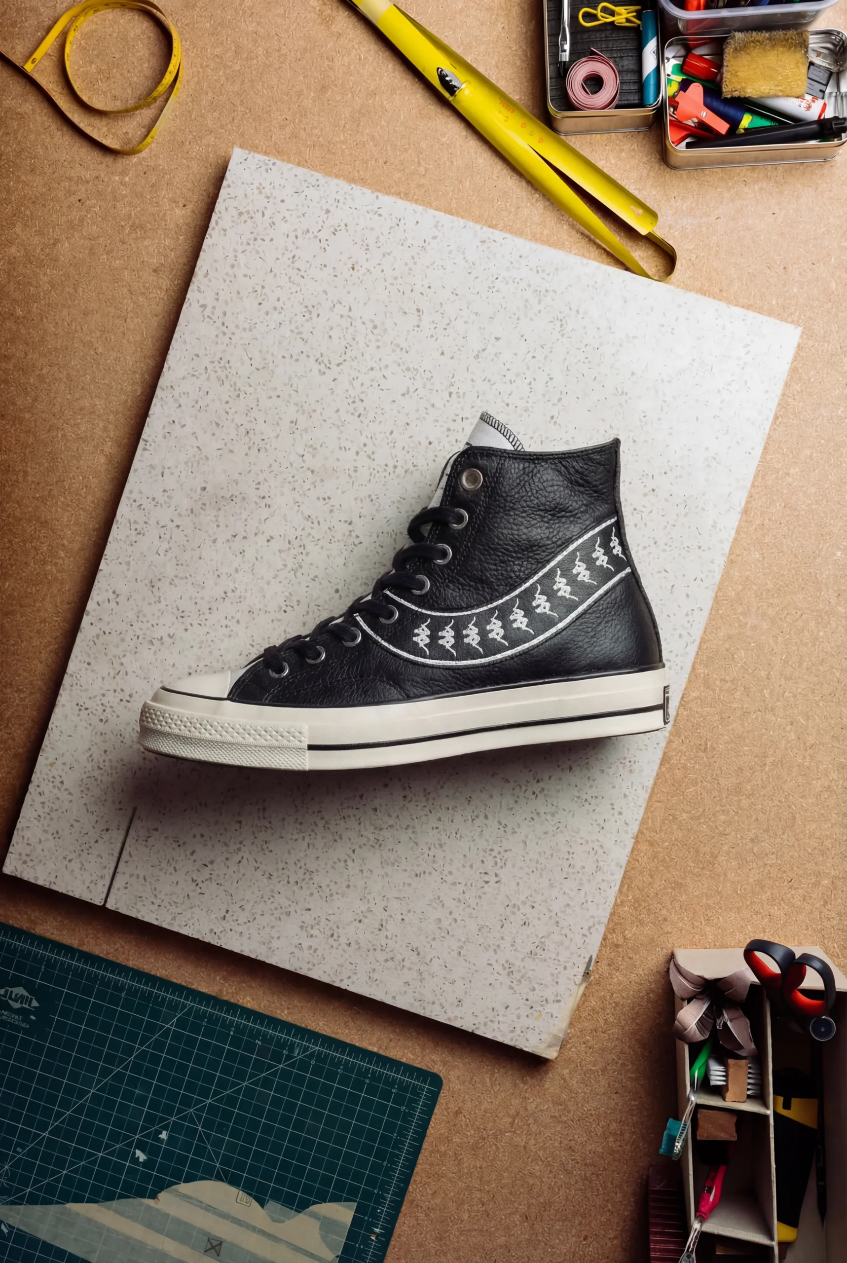 鞋子放大 30比例 Scaled